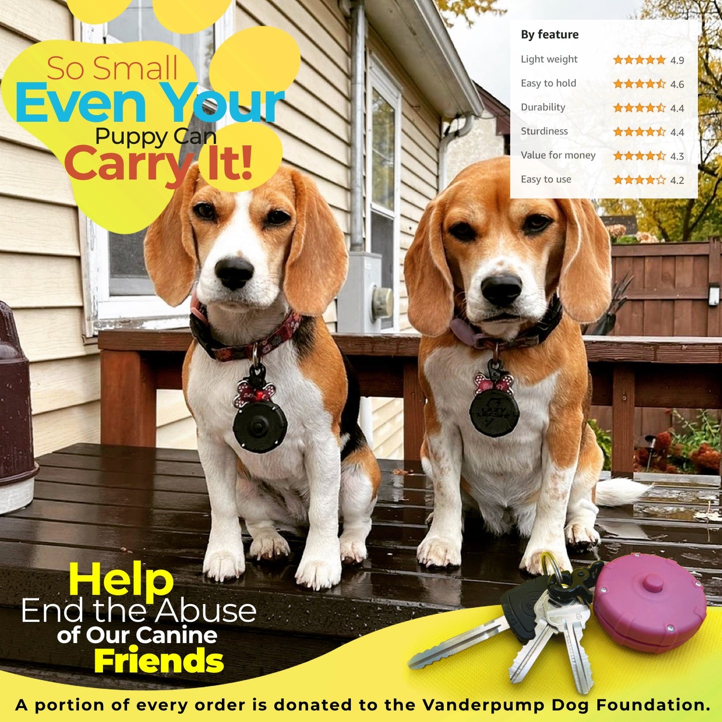 Pocket-Size Leash Strong Enough to Tow 4,000LB Truck! Lightweight, Heavy-Duty, Clip-On Design ⚡️