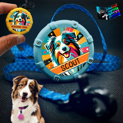 Customized Mini Dog Leash! Personalized for Dog Lovers – Multiple Breeds & Colors