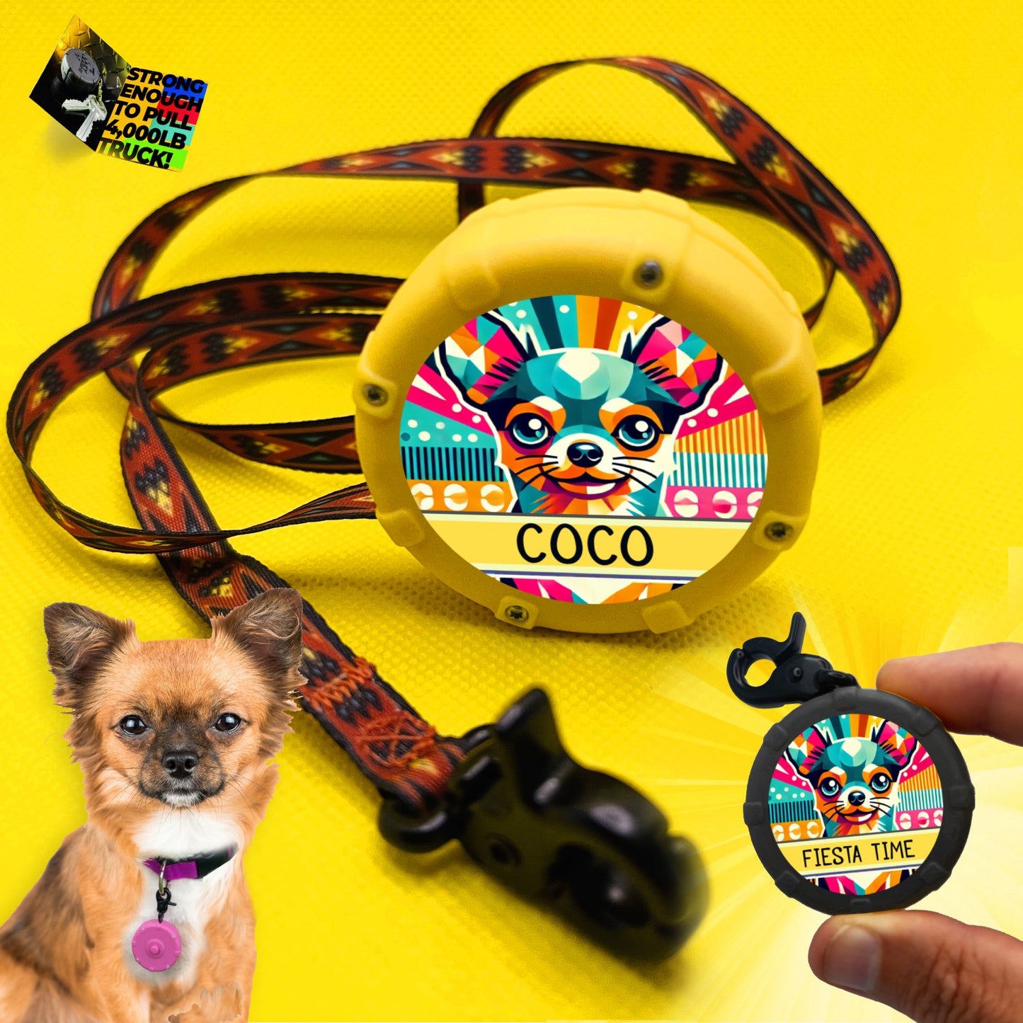 Customized Mini Dog Leash! Personalized for Dog Lovers – Multiple Breeds & Colors
