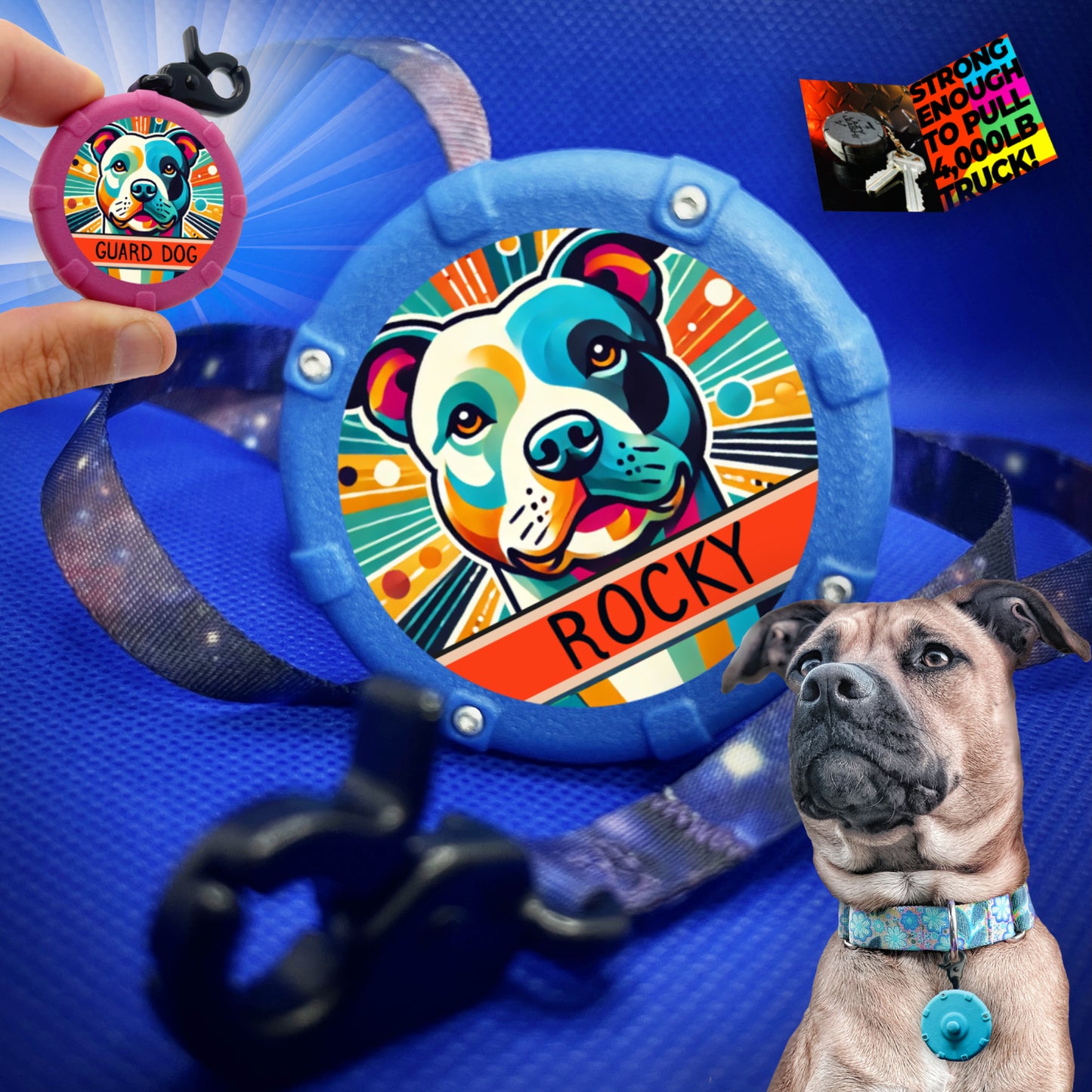 Customized Mini Dog Leash! Personalized for Dog Lovers – Multiple Breeds & Colors
